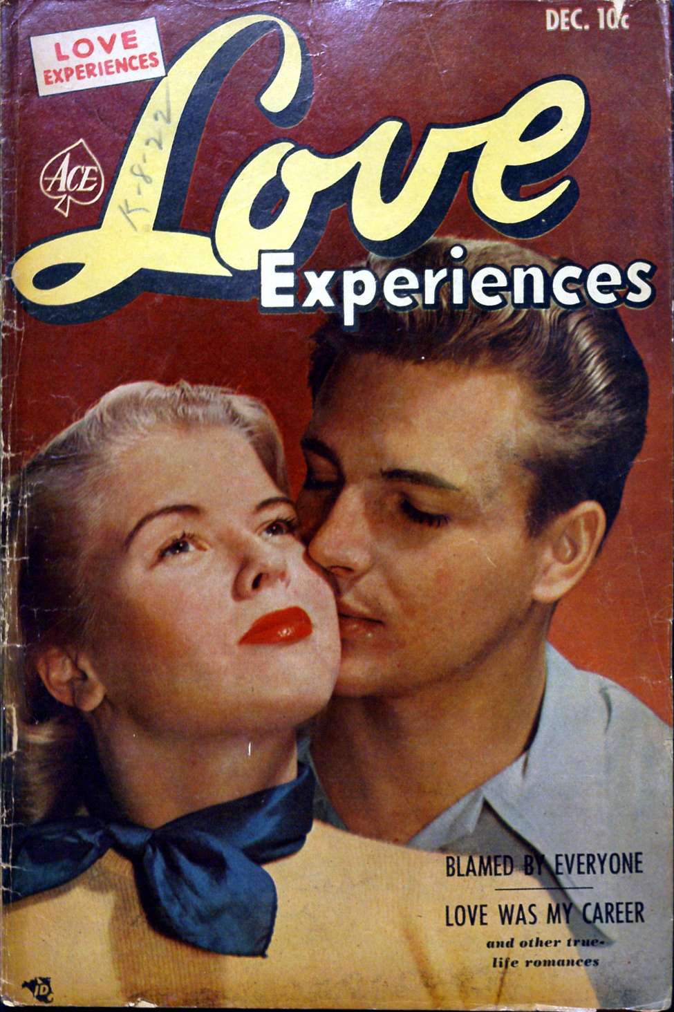 Comic Book Cover For Love Experiences 16