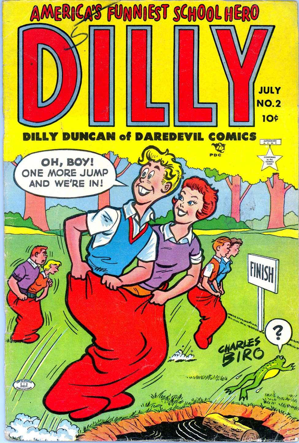Comic Book Cover For Dilly 2