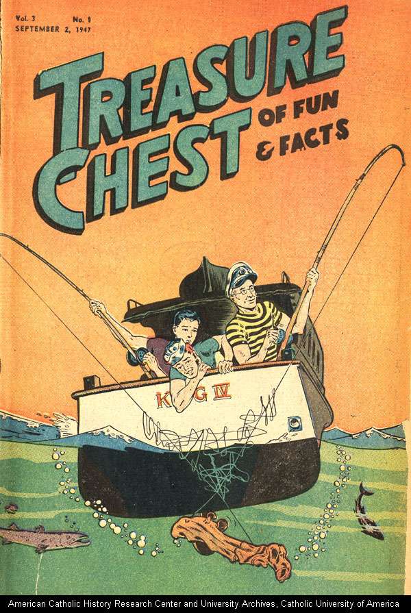 Comic Book Cover For Treasure Chest of Fun and Fact v3 1