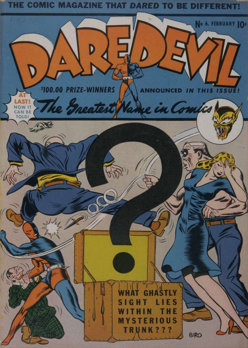 Comic Book Cover For Daredevil Comics 7 - Version 1
