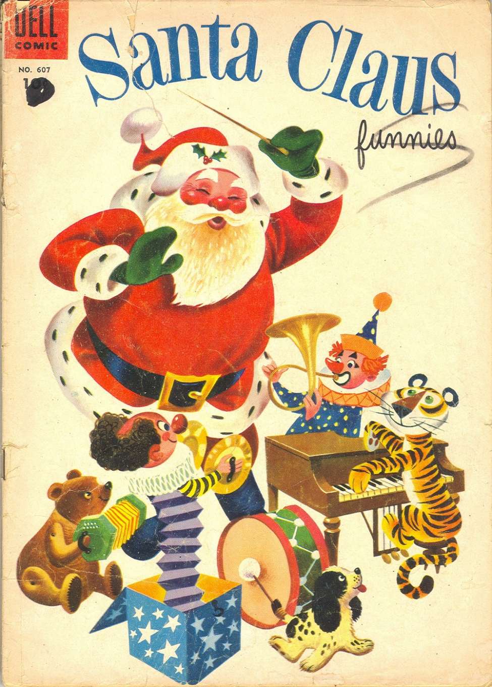 Book Cover For 0607 - Santa Claus Funnies