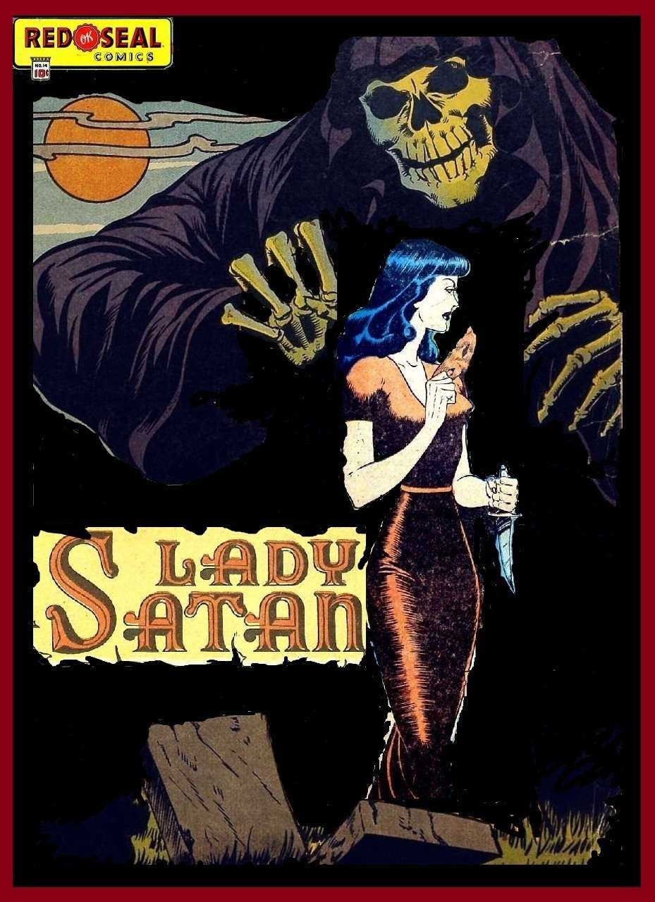 Comic Book Cover For Lady Satan Archive