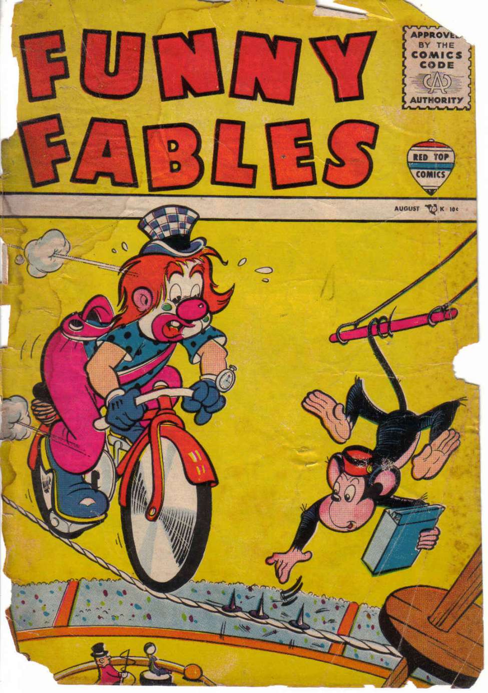 Comic Book Cover For Funny Fables 1