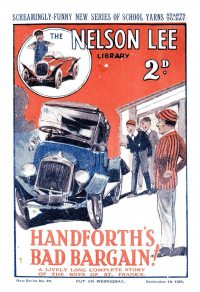 Large Thumbnail For Nelson Lee Library s2 20 - Handforth's Bad Bargain