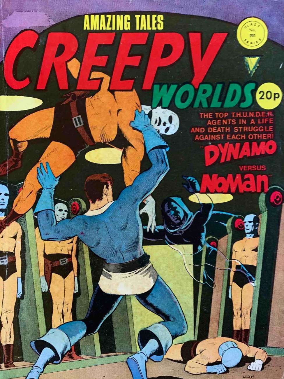 Book Cover For Creepy Worlds 201