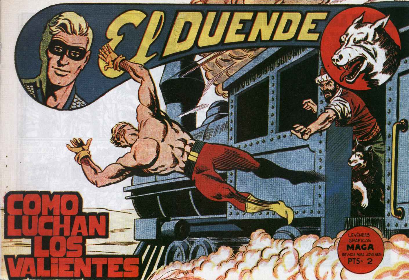 Comic Book Cover For El Duende 25 - Como luchan los valientes