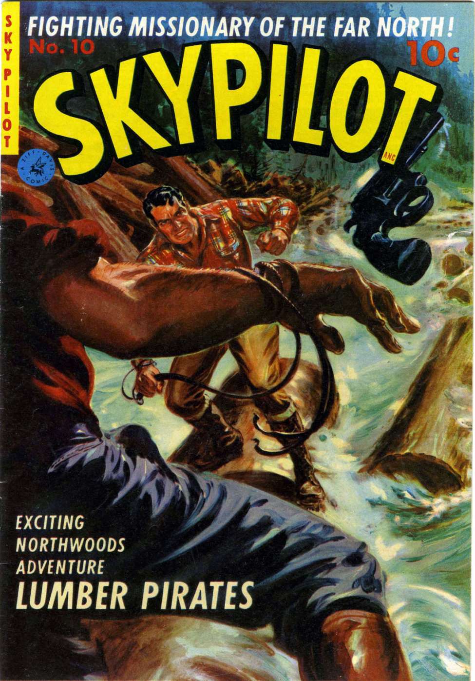 Comic Book Cover For Skypilot 10