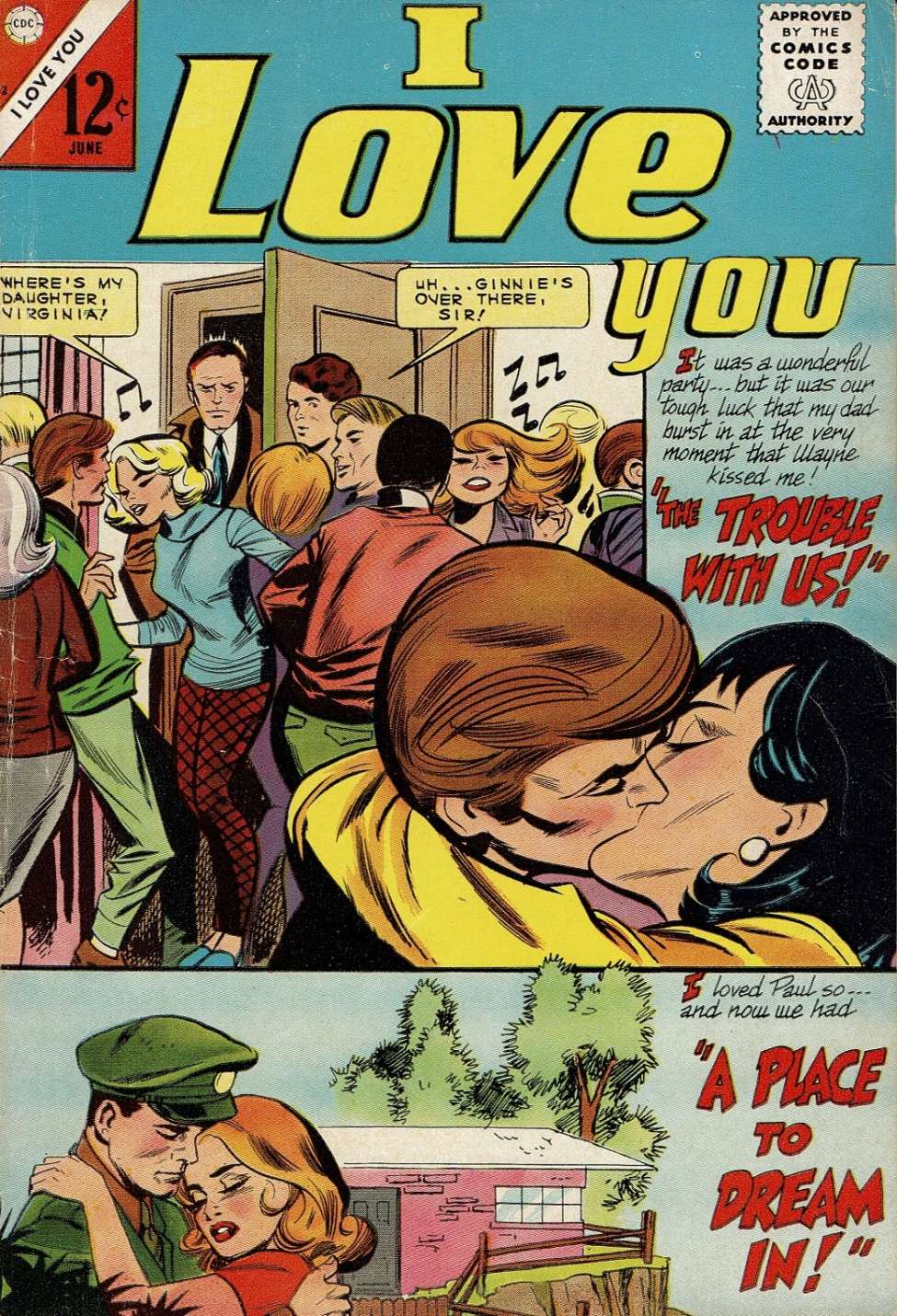 Comic Book Cover For I Love You 62