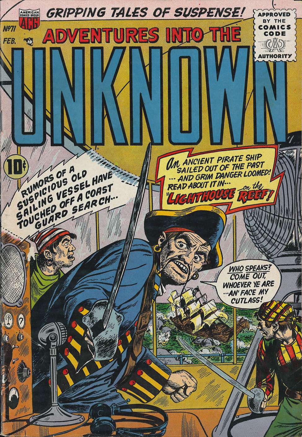 Book Cover For Adventures into the Unknown 71