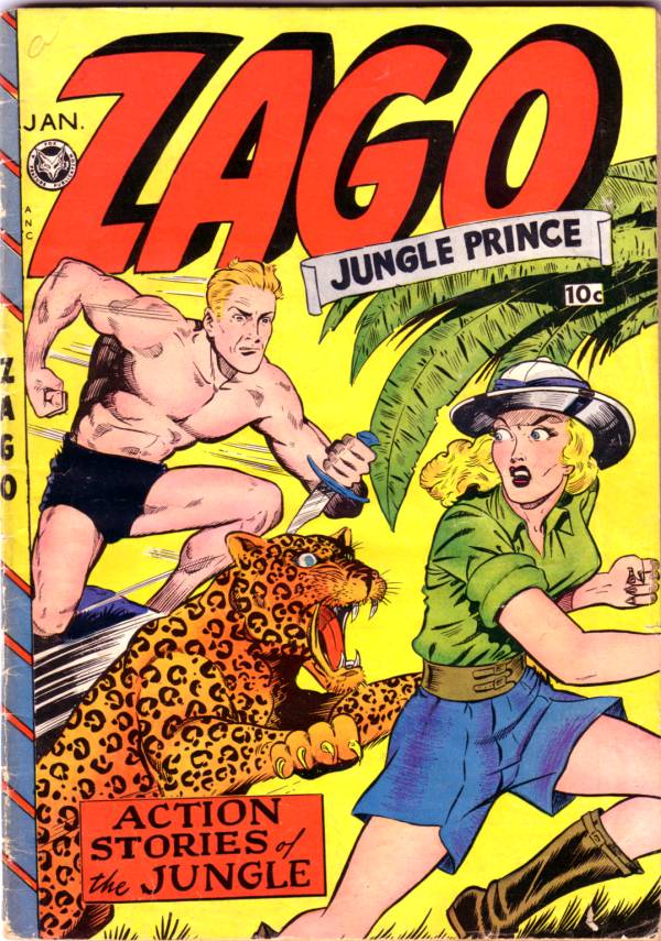 Book Cover For Zago, Jungle Prince 3