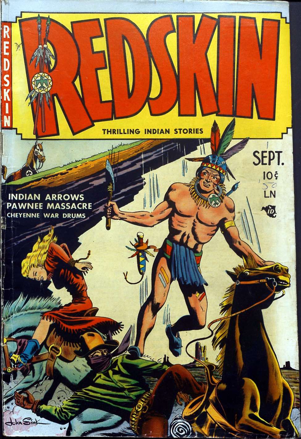 Book Cover For Redskin 1