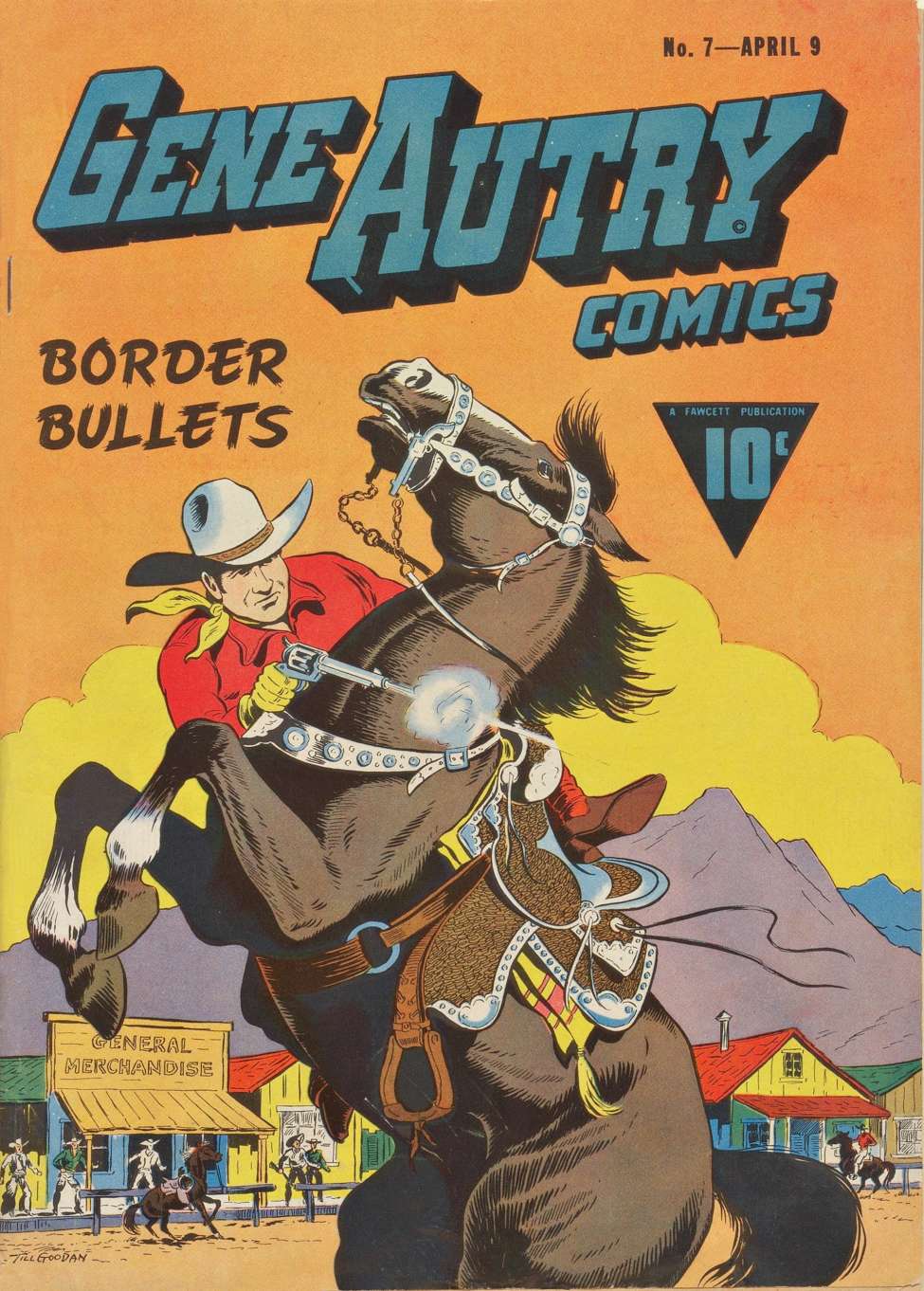 Book Cover For Gene Autry Comics 7