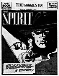 Large Thumbnail For The Spirit (1942-11-08) - Baltimore Sun (b/w)
