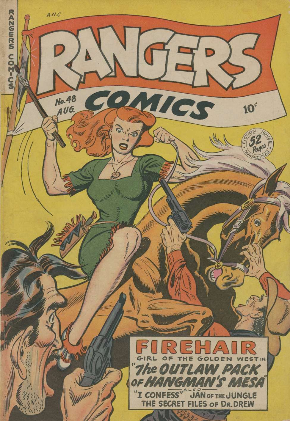 Comic Book Cover For Rangers Comics 48 - Version 2