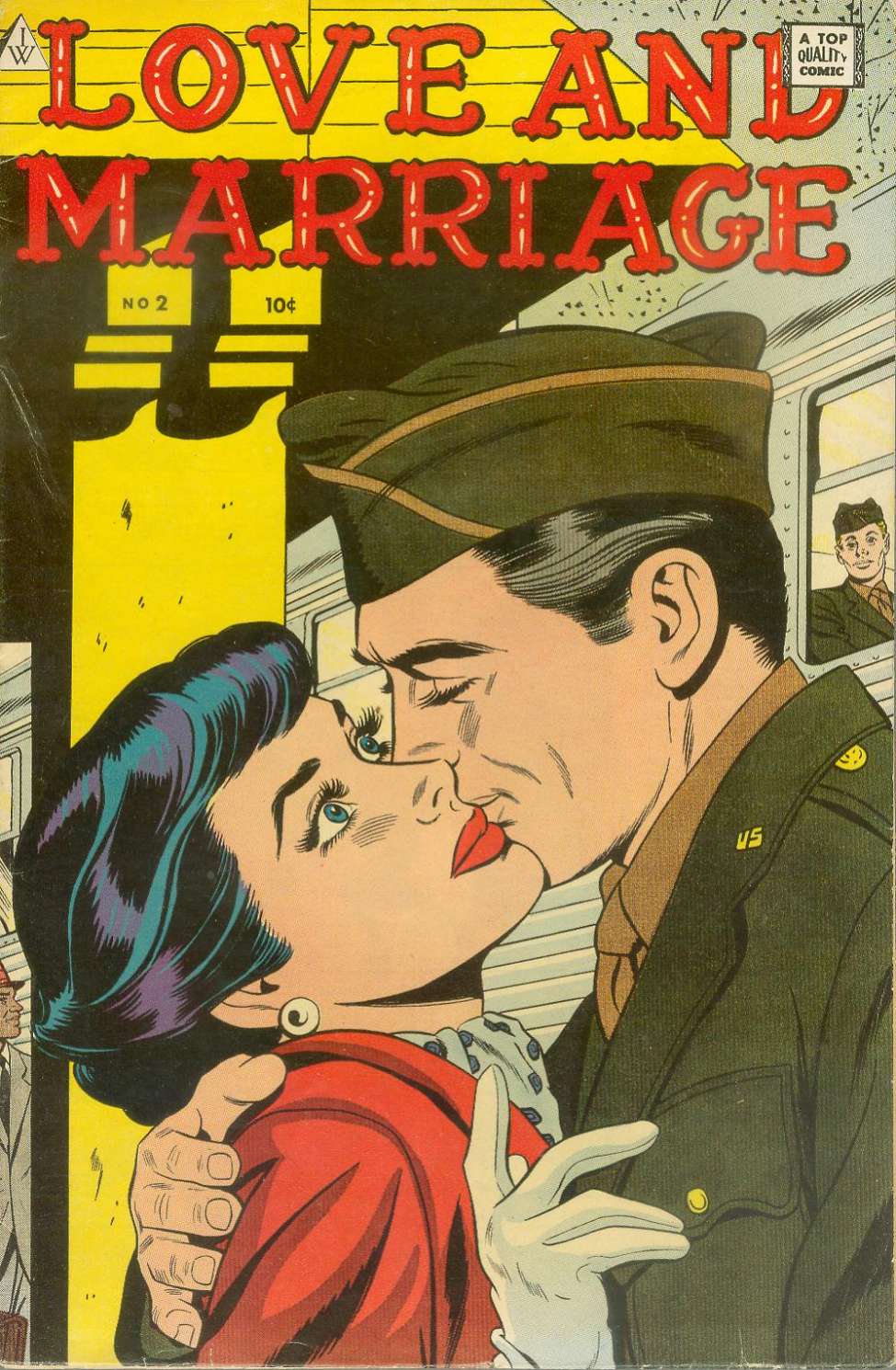 Comic Book Cover For Love and Marriage 2