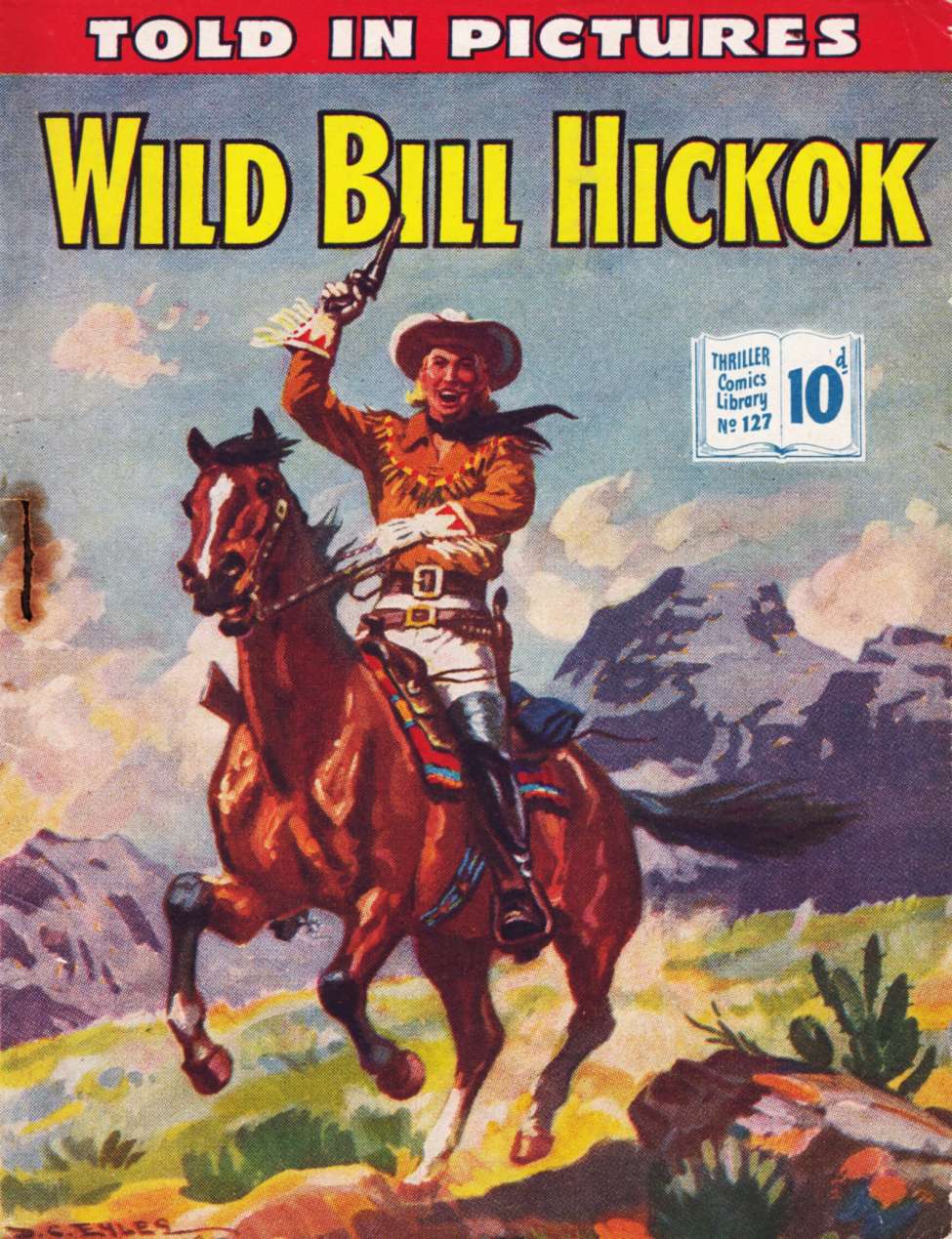 Book Cover For Thriller Comics Library 127 - Wild Bill Hickok
