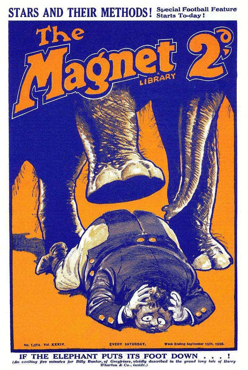 Book Cover For The Magnet 1074 - Chums of the Circus!