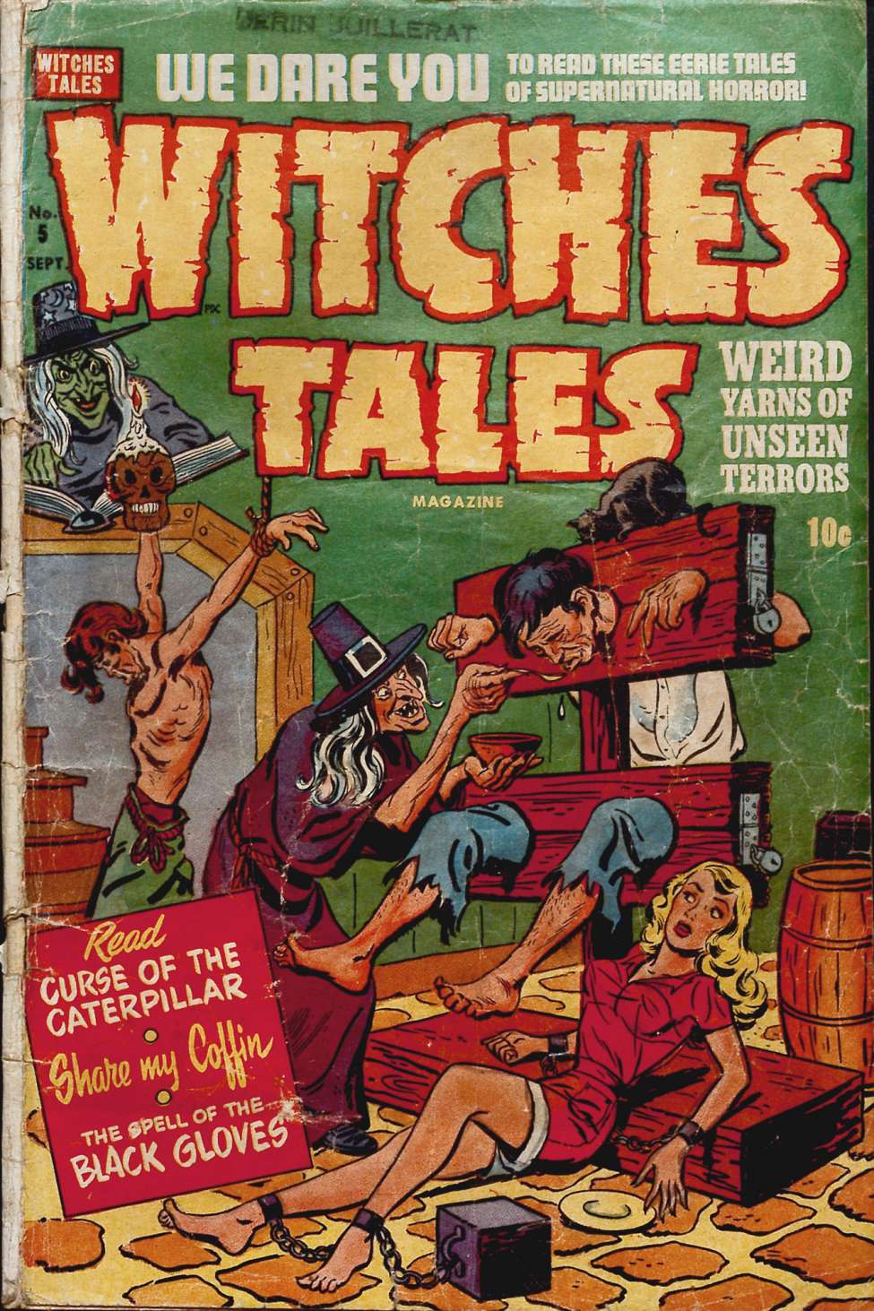 Book Cover For Witches Tales 5 (alt) - Version 2