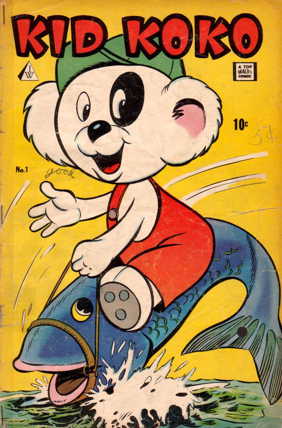 Comic Book Cover For Kid Koko 1