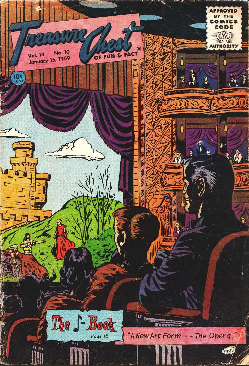 Comic Book Cover For Treasure Chest of Fun and Fact v14 10