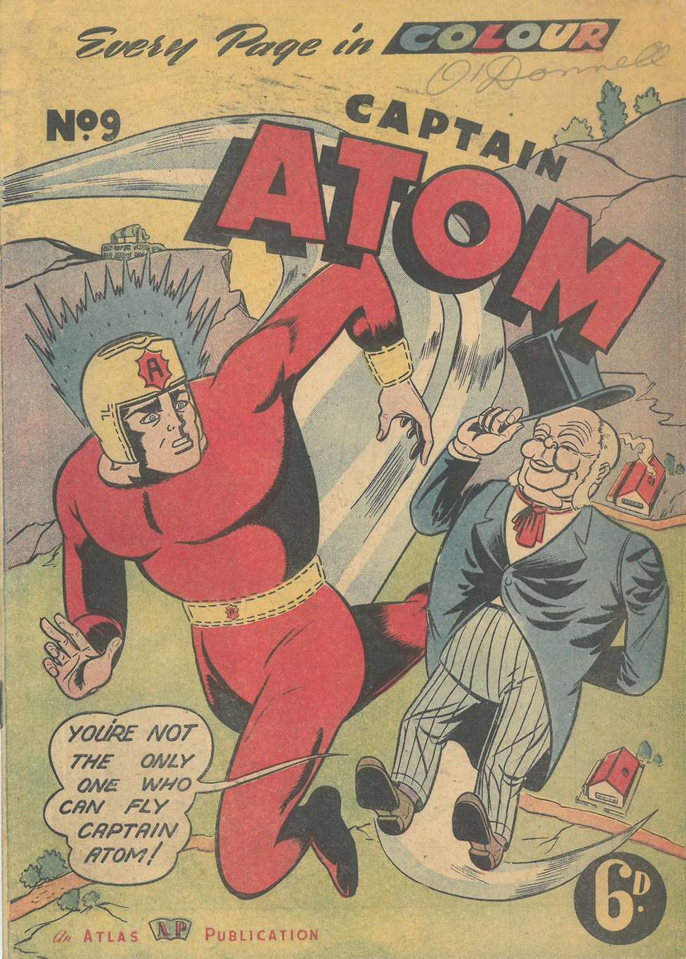 Book Cover For Captain Atom 9