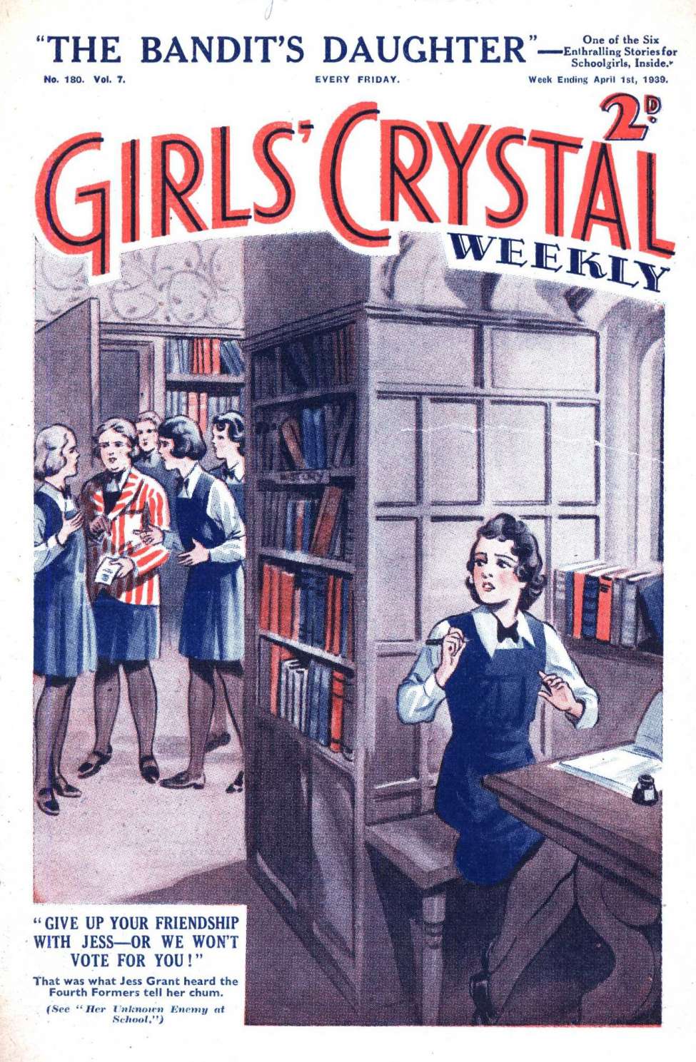 Book Cover For Girls' Crystal 180 - Rosina the Film Star