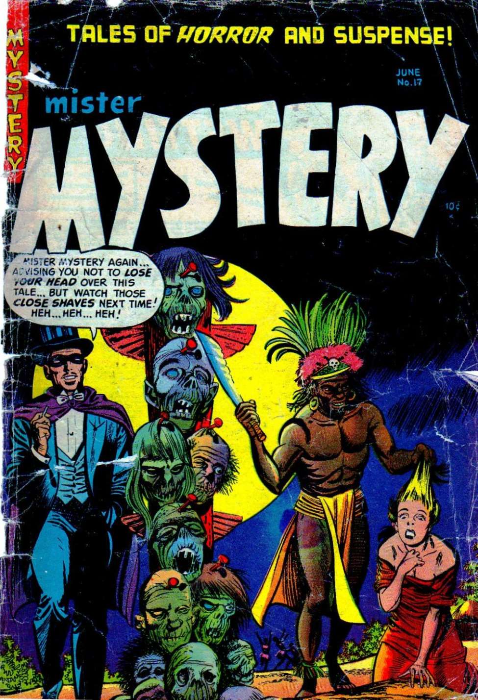 Comic Book Cover For Mister Mystery 17