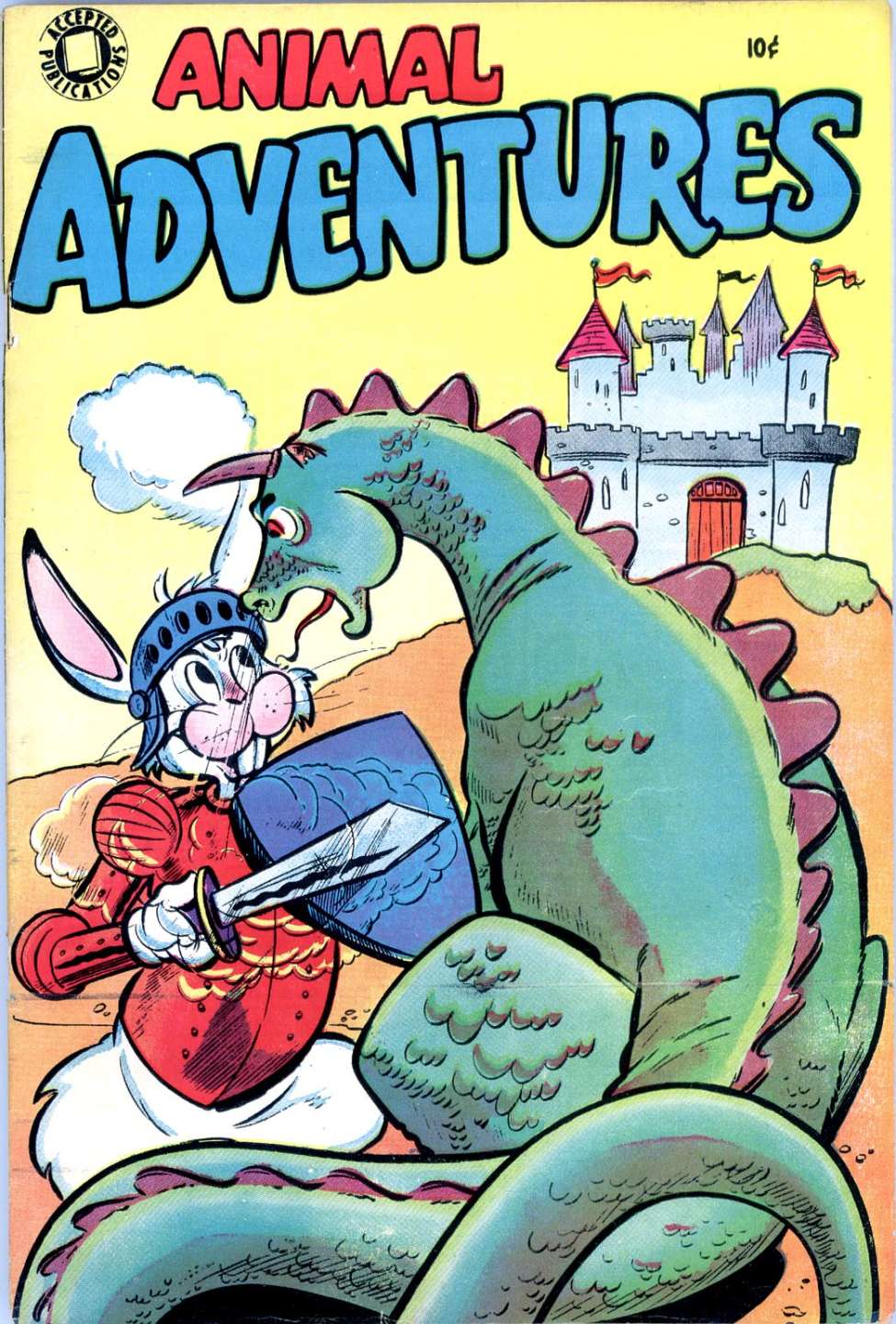 Comic Book Cover For Animal Adventures 1