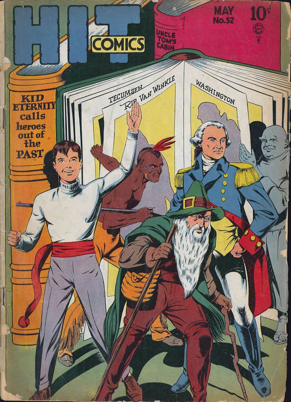 Comic Book Cover For Hit Comics 52