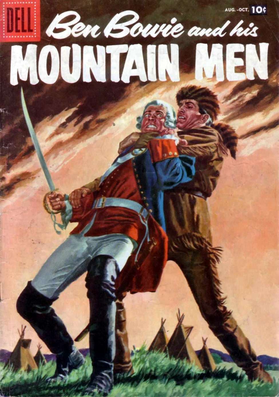 Comic Book Cover For Ben Bowie and His Mountain Men 12