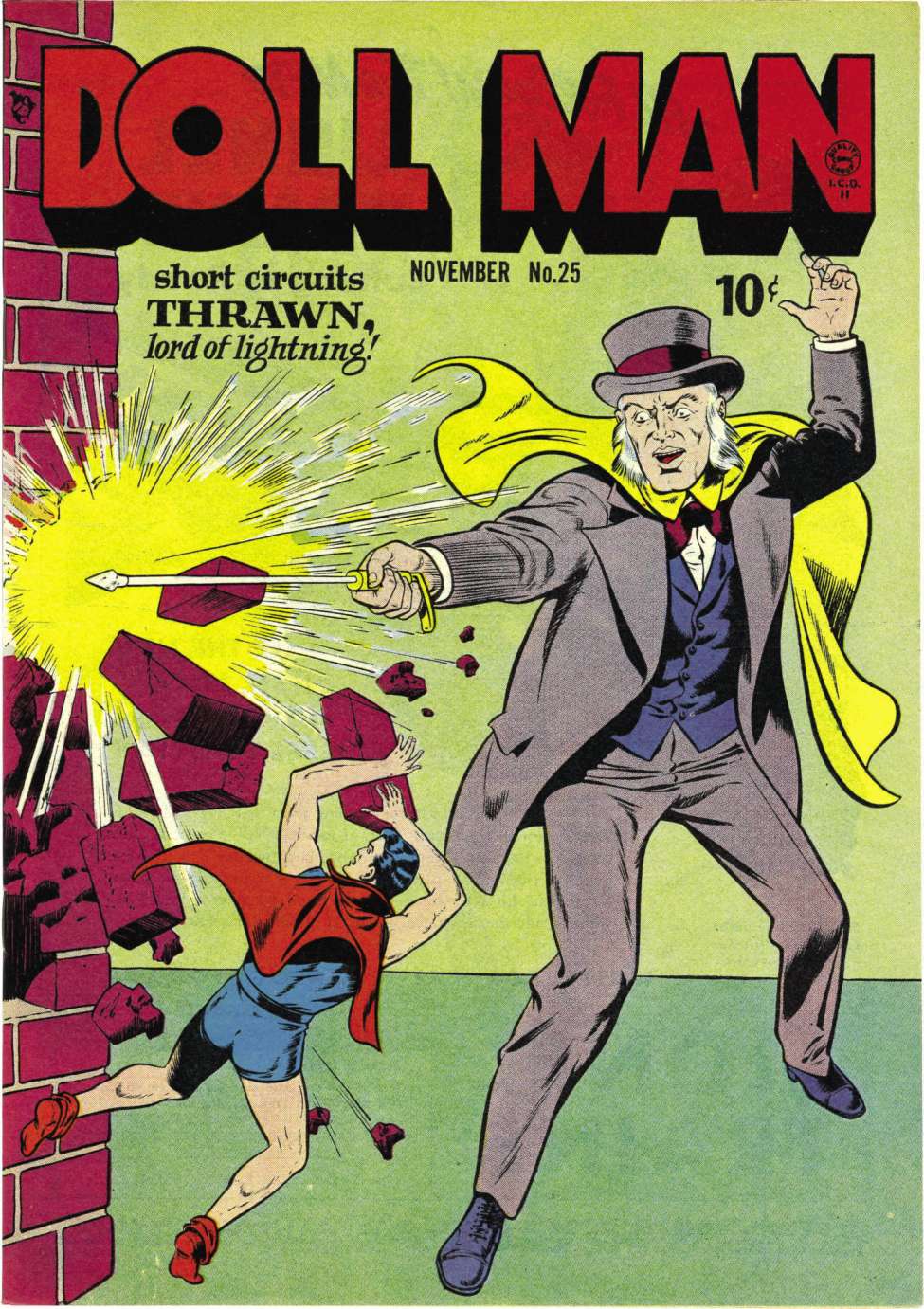 Comic Book Cover For Doll Man 25