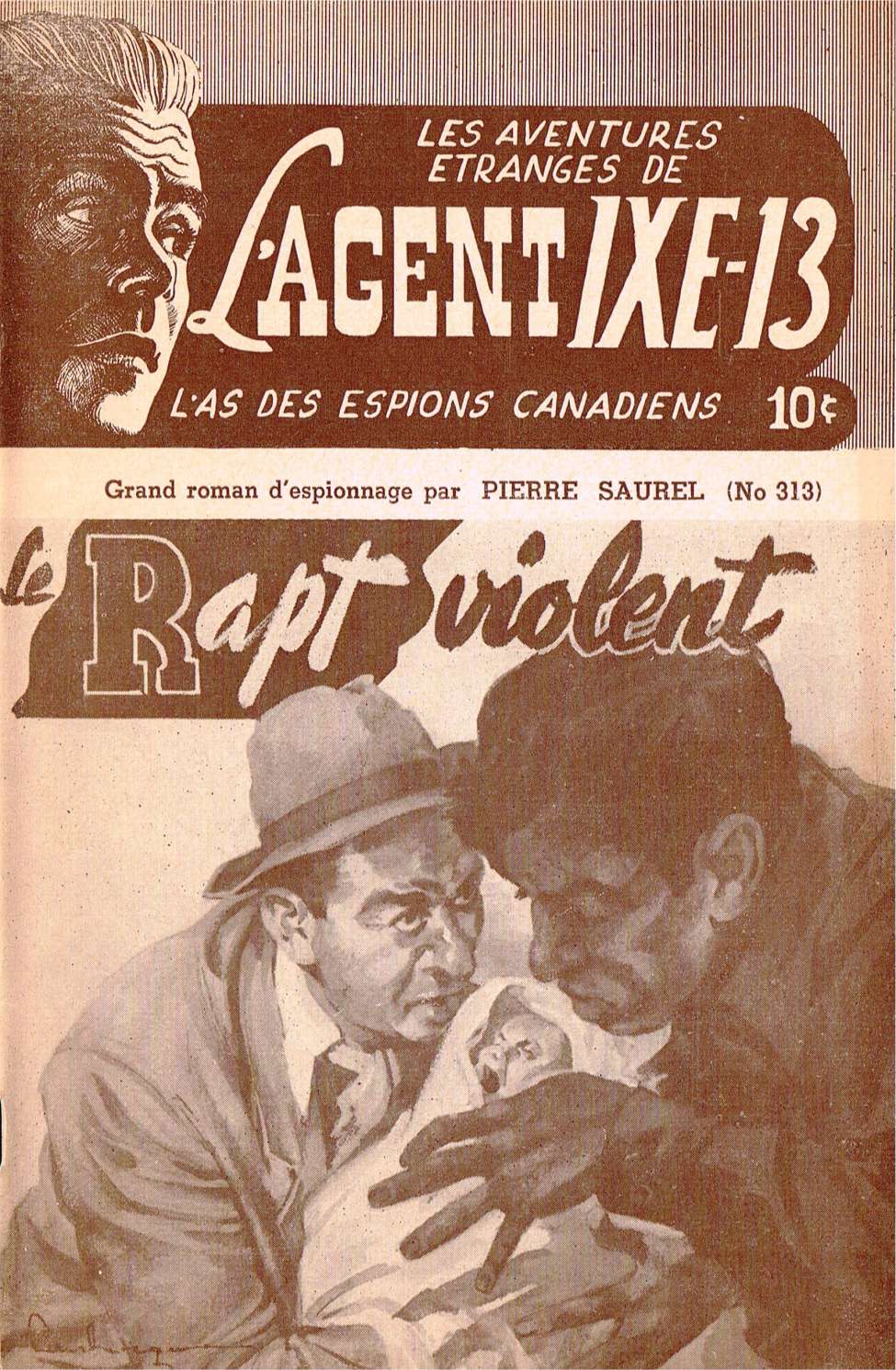Book Cover For L'Agent IXE-13 v2 313 - Le Rapt violent