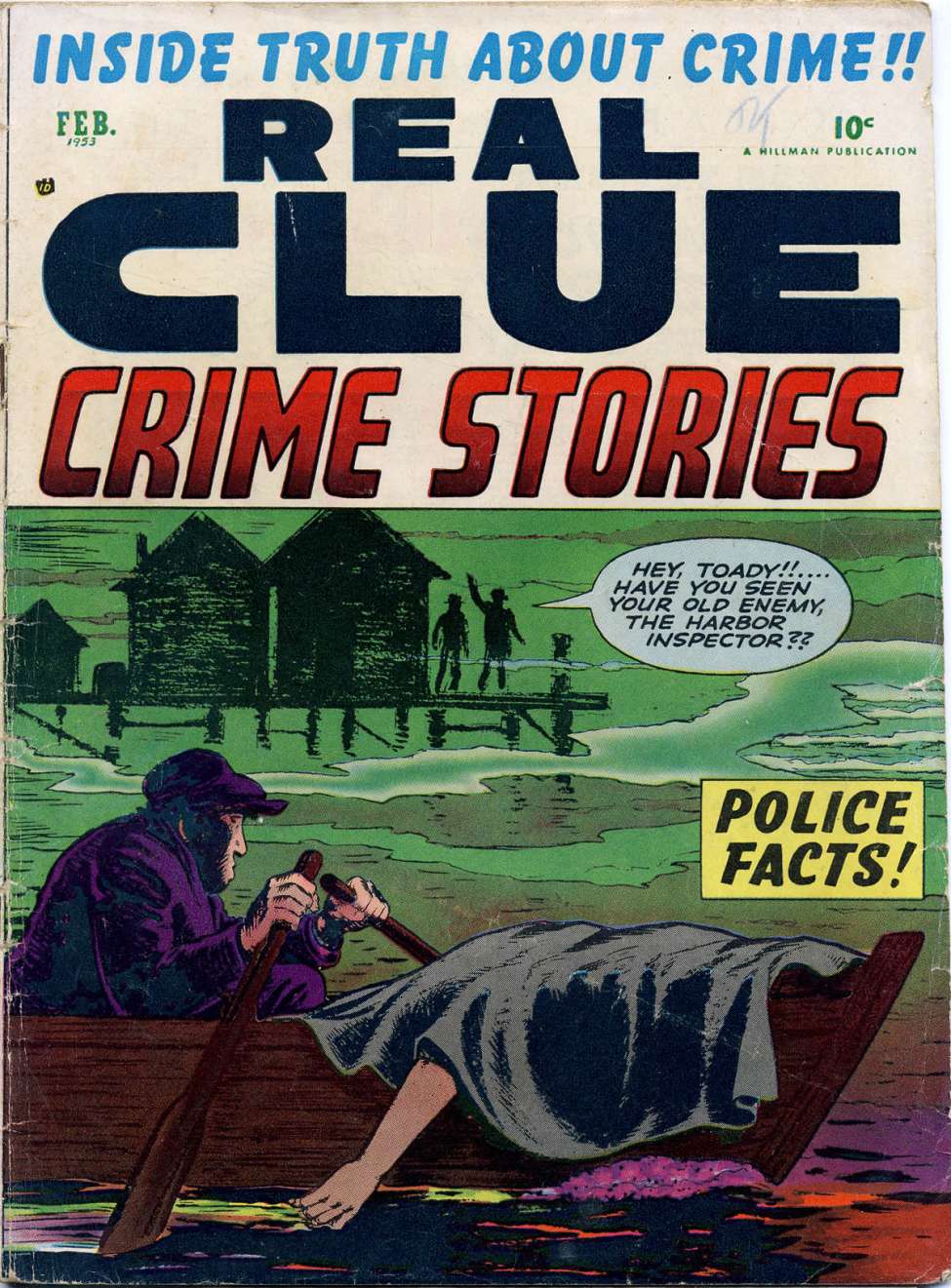 Book Cover For Real Clue Crime Stories v7 12