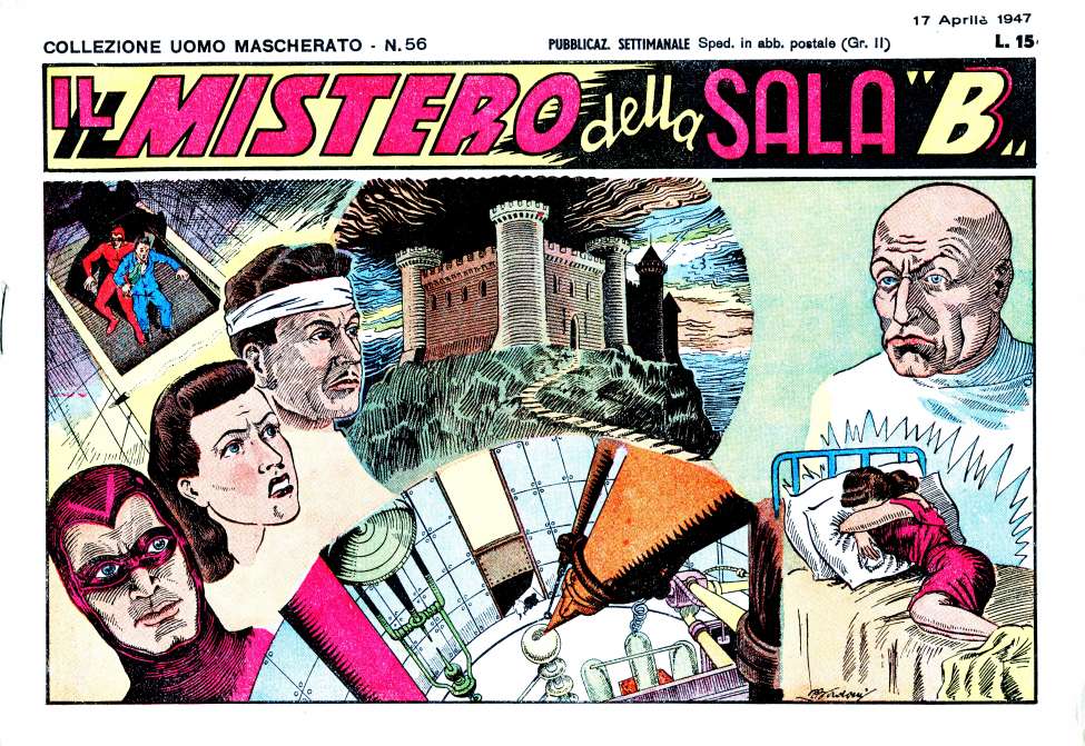 Comic Book Cover For L' Uomo Mascherato 56 - Il Mistero Della Sala "B"