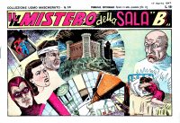 Large Thumbnail For L' Uomo Mascherato 56 - Il Mistero Della Sala "B"