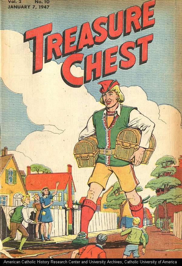 Comic Book Cover For Treasure Chest of Fun and Fact v2 10