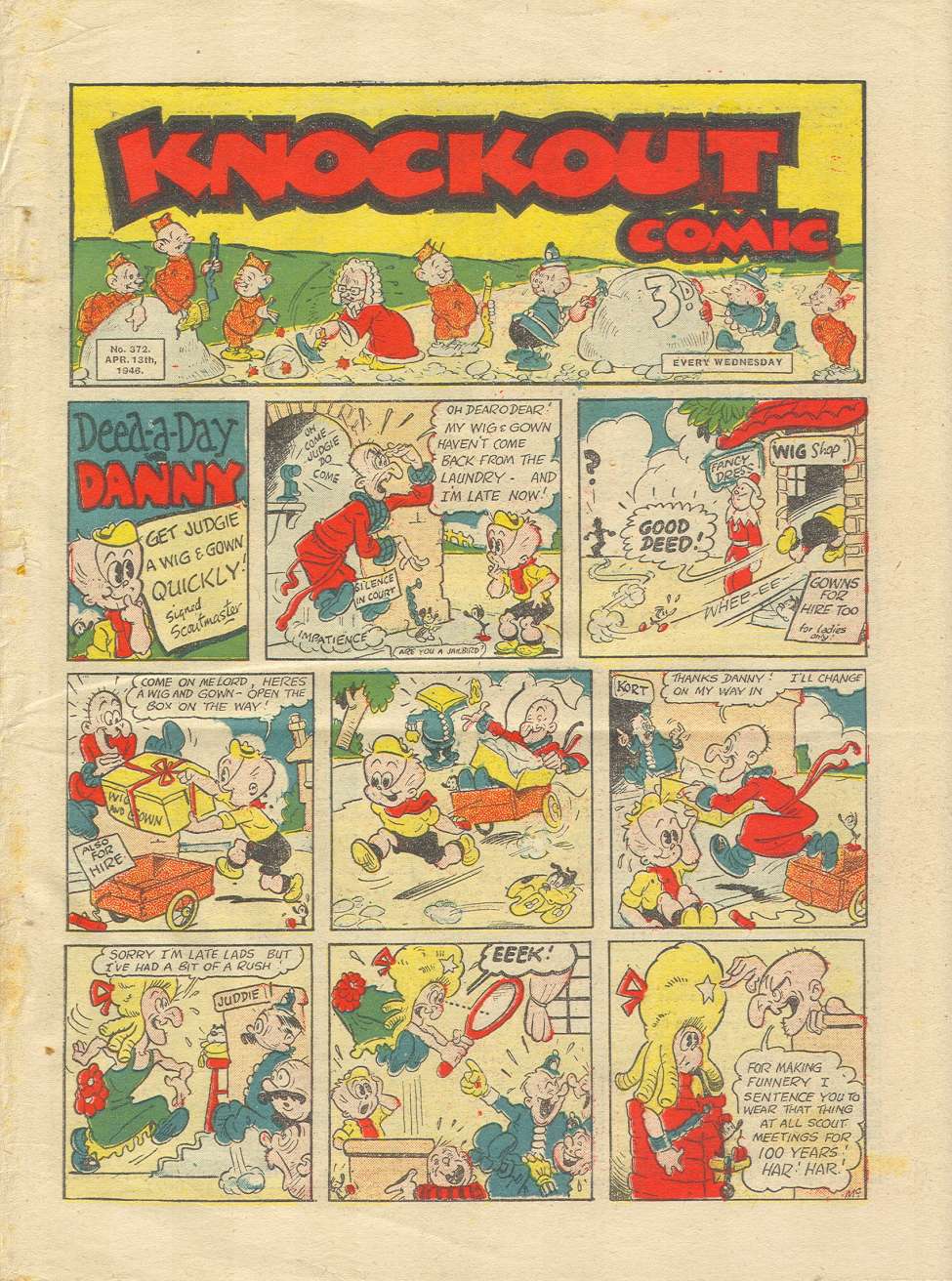 Comic Book Cover For Knockout 372