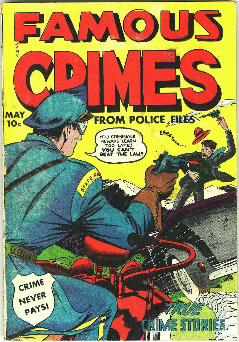 Comic Book Cover For Famous Crimes 17