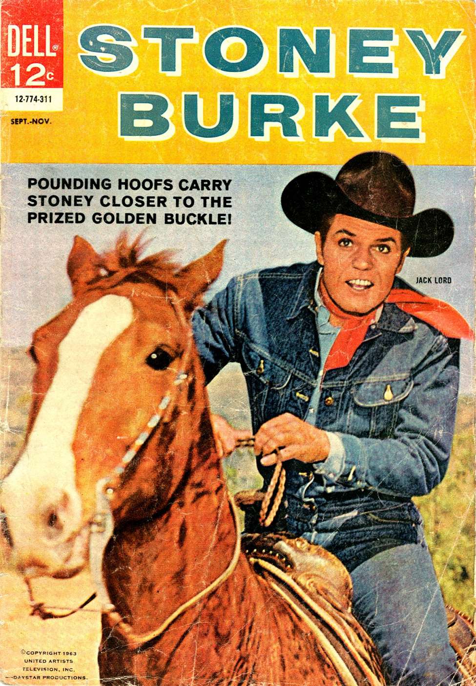 Comic Book Cover For Stoney Burke 2