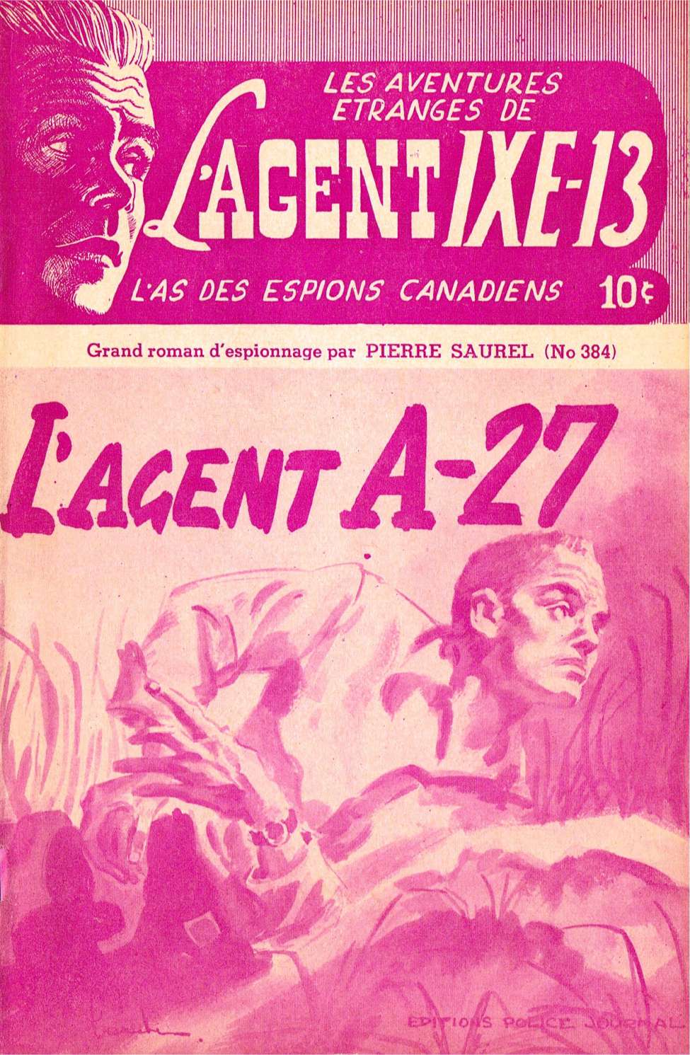 Book Cover For L'Agent IXE-13 v2 384 - L'Agent A-27