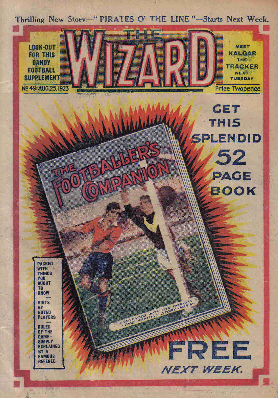 Comic Book Cover For The Wizard 49