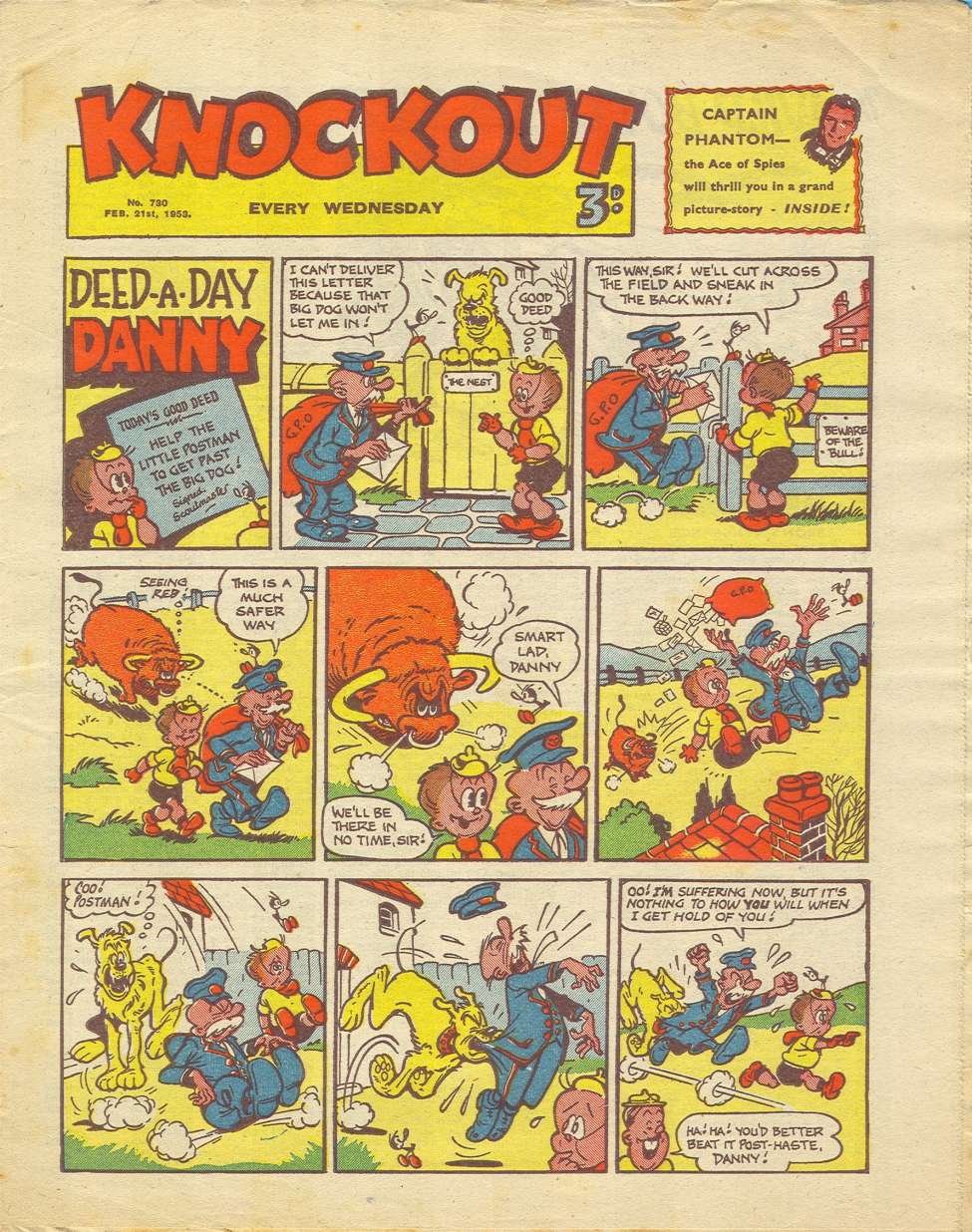 Comic Book Cover For Knockout 730