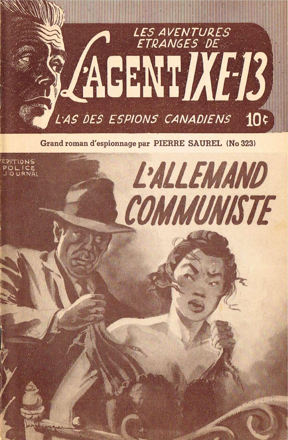 Book Cover For L'Agent IXE-13 v2 323 - L'allemand communiste