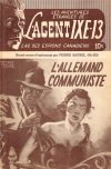 Cover For L'Agent IXE-13 v2 323 - L'allemand communiste