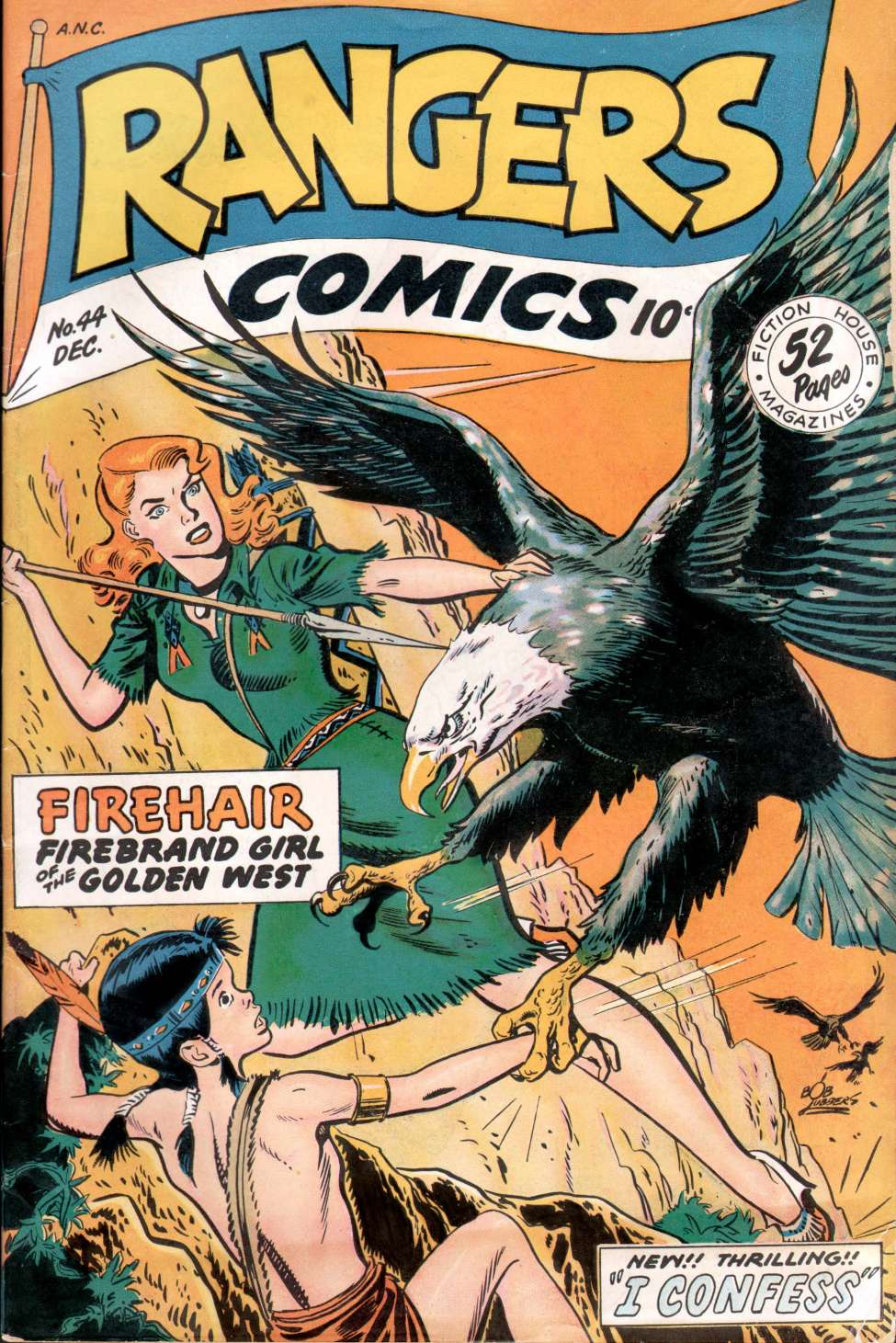 Comic Book Cover For Rangers Comics 44