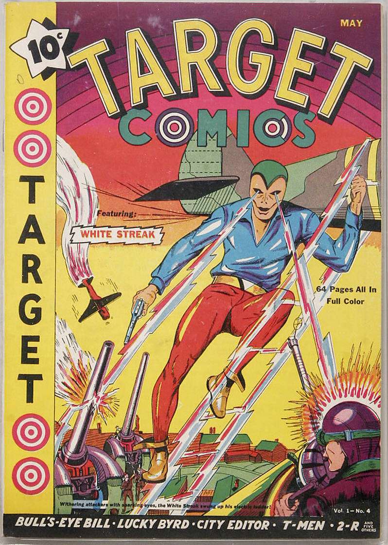 Comic Book Cover For Target Comics v1 4