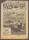 Cover For Beadle's Half Dime Library 485 - Git Thar Owney, the Unknown