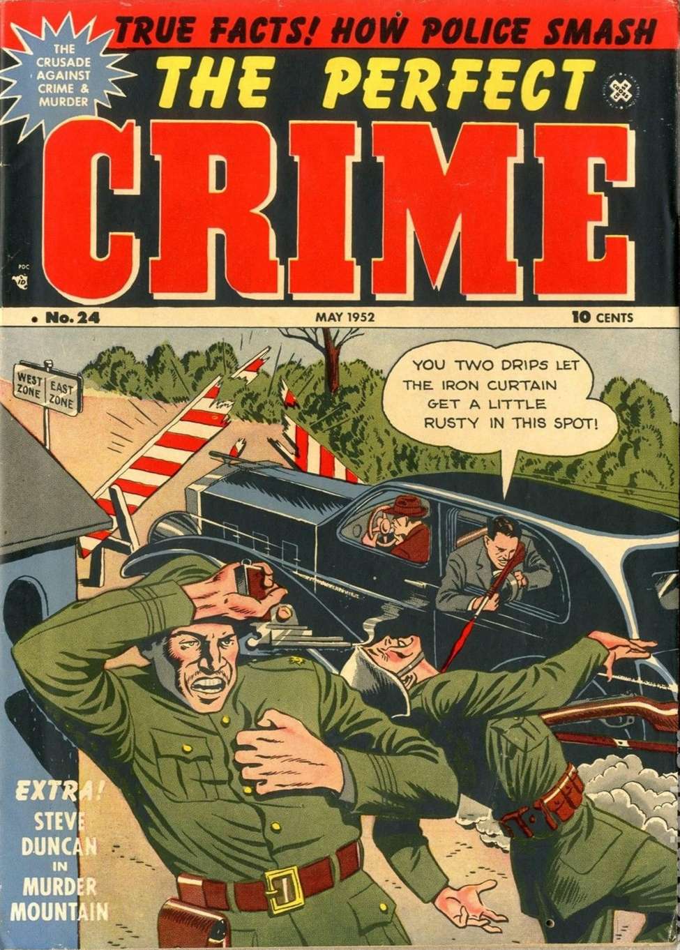 Comic Book Cover For The Perfect Crime 24