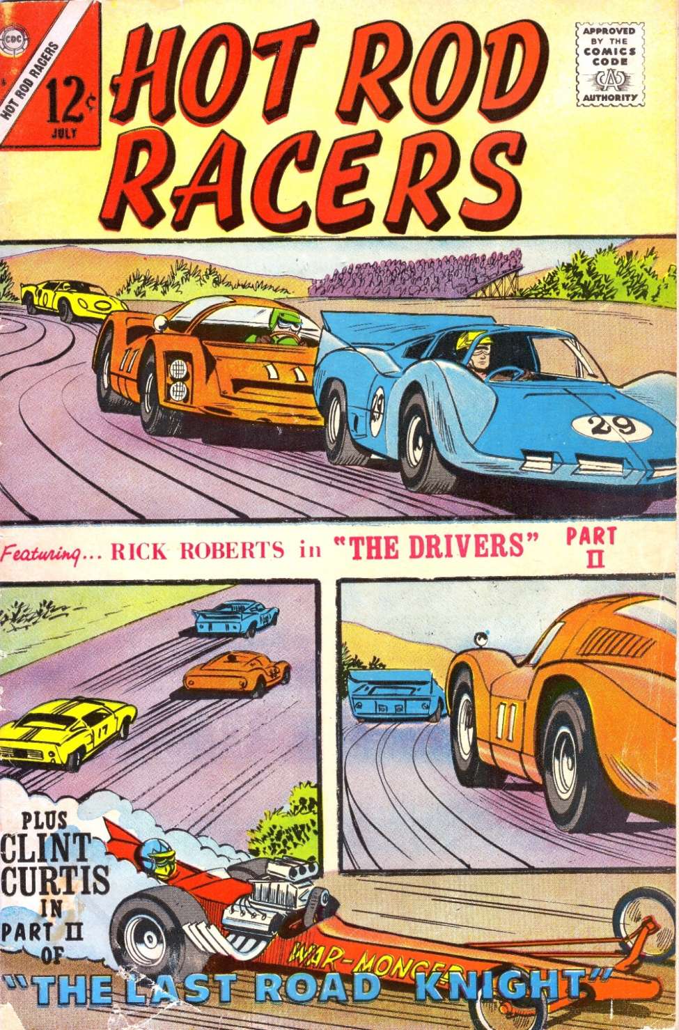 Comic Book Cover For Hot Rod Racers 15