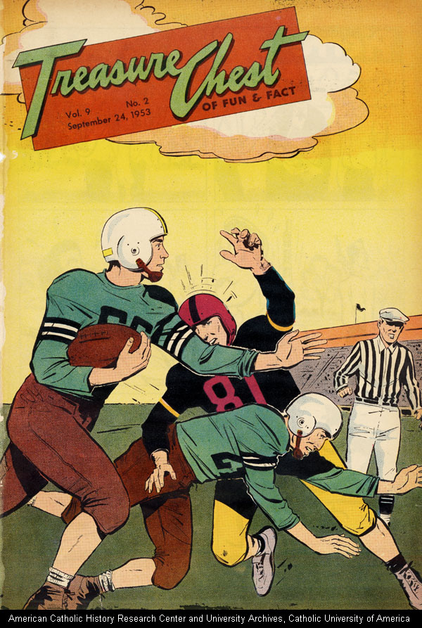 Comic Book Cover For Treasure Chest of Fun and Fact v9 2